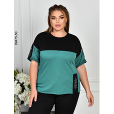 9475-50 Спортивний костюм жіночий двунитка батал (4 од: 54,56,58,60)