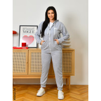 5002-34 Спортивний костюм жіночий двонитка на блискавці батал (4 од: 50,52,54,56)