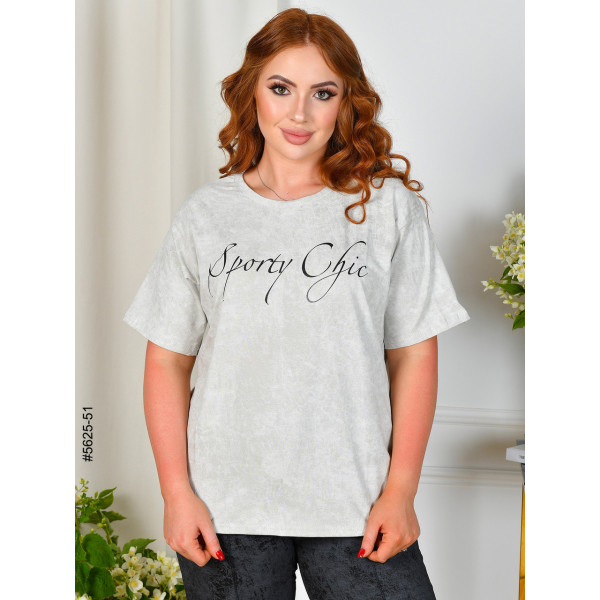 5625-51 Спортивний костюм жіночий турецька варьонка напівбатал (4 од: 48,50,52,54)