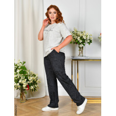 5625-51 Спортивний костюм жіночий турецька варьонка напівбатал (4 од: 48,50,52,54)