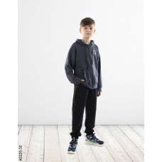 2220-32 Спортивний костюм на блискавці двонитка підліток (4 од: 36,38,40,42)