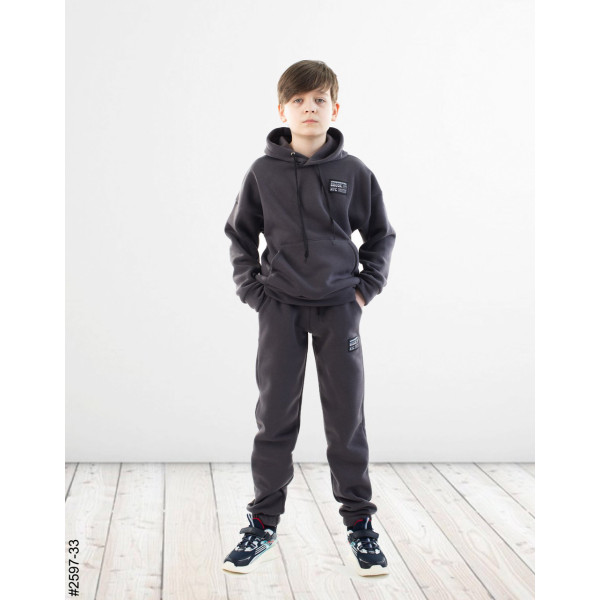 2597-33 Спортивний костюм тринитка на флісі підліток (4 од: 36,38,40,42)