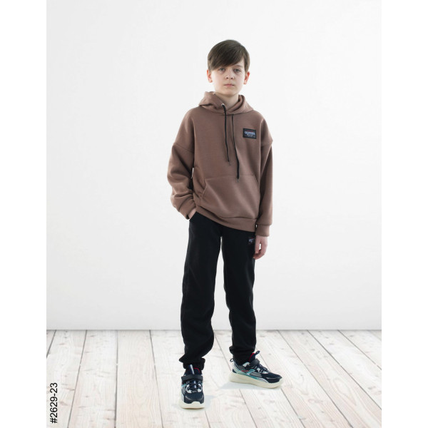 2629-23 Спортивний костюм тринитка на флісі підліток (4 од: 36,38,40,42)