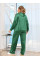 7310-3 Спортивний костюм жіночий на блискавці велюр прямі штани батал (3 од: 50,52,54)