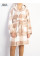 9264-43 Халат жіночий на запах махра напівбатал (3 од: 44-46,48-50,52-54)