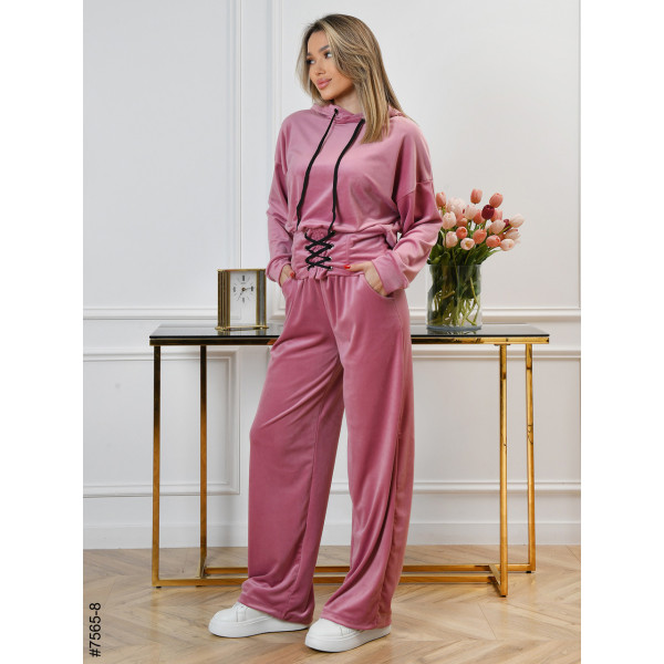 7565-8 Спортивний костюм жіночий велюр норма (4 од: 44,46,48,50)