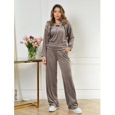 7780-23 Спортивний костюм жіночий велюр норма (4 од: 44,46,48,50)