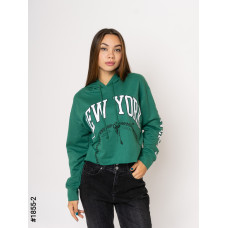 1855-2 Батник жіночий двунитка з принтом норма (3 од: S-M, M-L, L-XL)