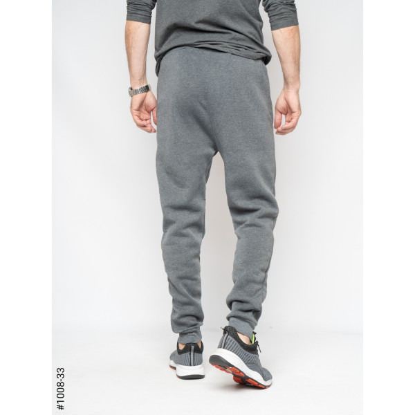 МИКС 1008-37 Спортивные штаны мужские на флисе коттон норма (6 ед: L,XL,2XL,3XL)