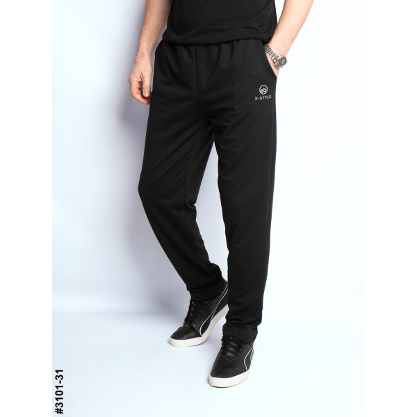 3101-31 Спортивні штани чоловічі прямі двунитка норма (4 од: 48,50,52,54)