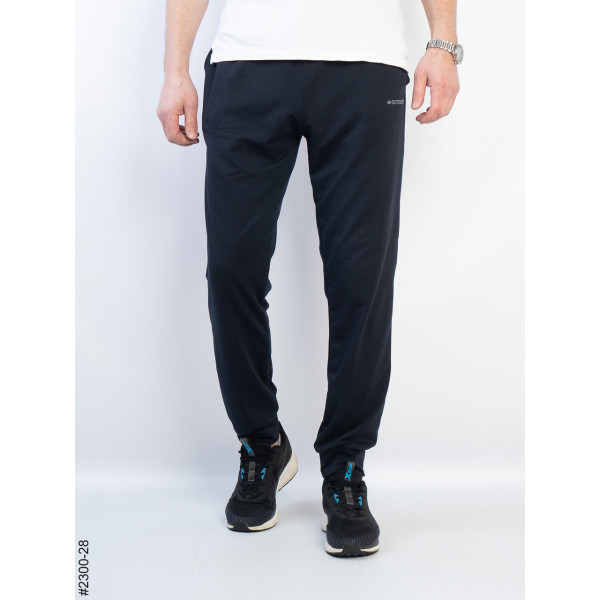 2300-28 Спортивні штани чоловічі на манжеті двунитка батал (5 од: 50,52,54,56,58)