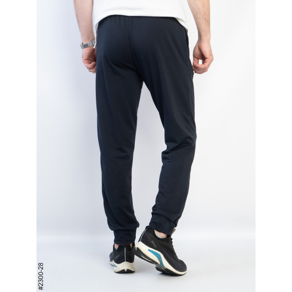 2300-28 Спортивні штани чоловічі на манжеті двунитка батал (5 од: 50,52,54,56,58)