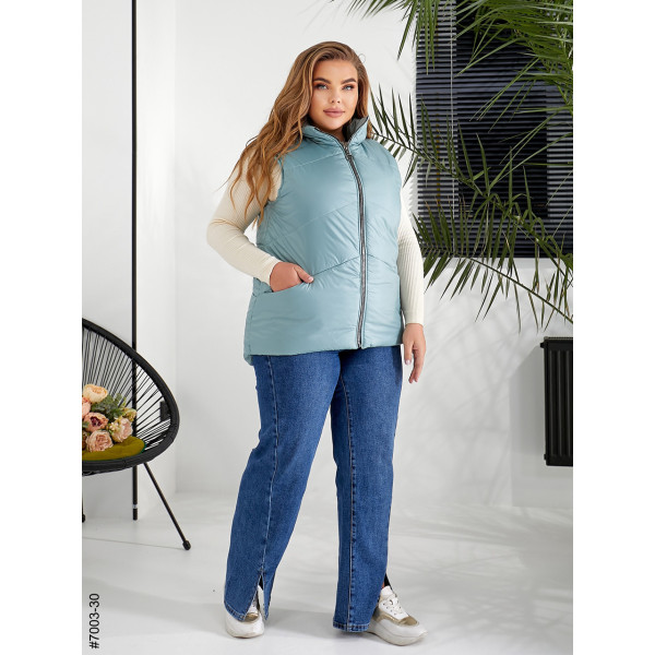 7003-30 Жилетка жіноча на холофайбері батал (3 од: 54,56,58)