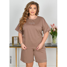 9944-23 Спортивний костюм жіночий двонитка батал (4 од: 54,56,58,60)