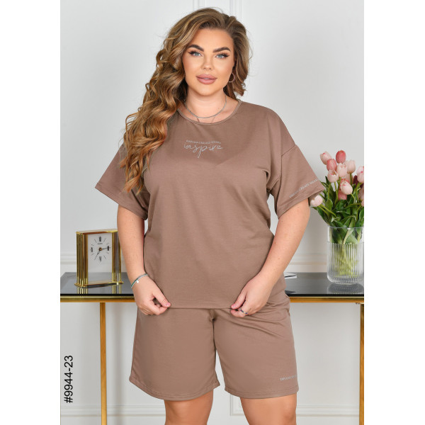 9944-23 Спортивний костюм жіночий двонитка батал (4 од: 54,56,58,60)