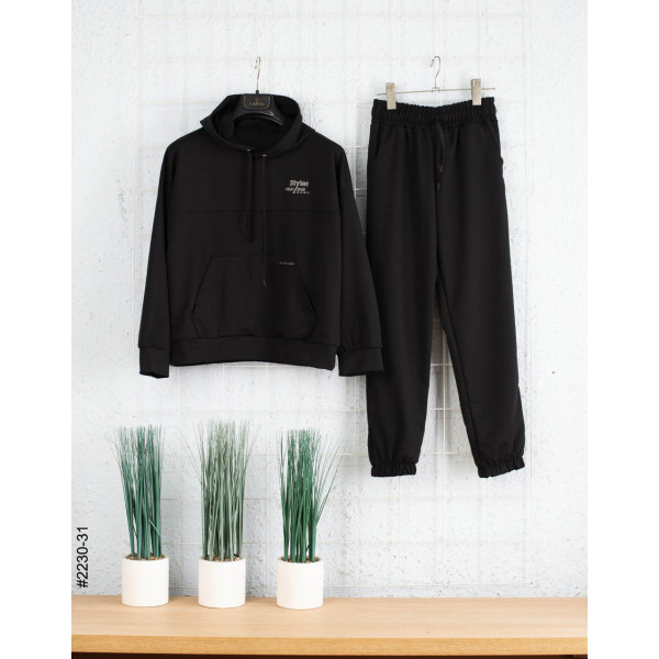 2230-31 Спортивний костюм двонитка підліток (4 од: 36,38,40,42)