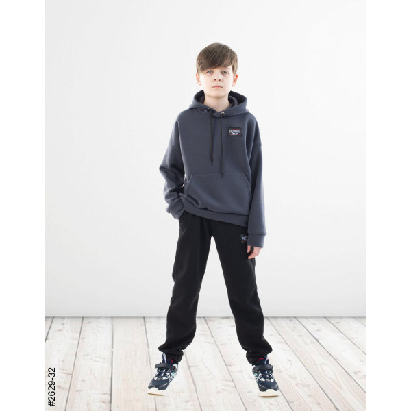 2629-32 Спортивний костюм тринитка на флісі підліток (4 од: 36,38,40,42)