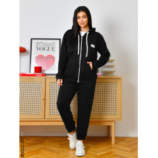 5002-31 Спортивний костюм жіночий двонитка на блискавці батал (4 од: 50,52,54,56)