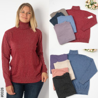 0026 МІКС Гольф жіночий напівбатал (мікс кольорів: 10 од: 48-52 | універсальний)