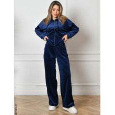7520-27 Спортивний костюм жіночий на блискавці велюр норма (4 од: 44,46,48,50)
