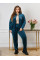 3620-50 Спортивний костюм жіночий на блискавці велюр батал (3 од: 54,56,58)