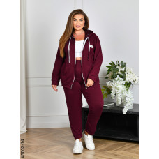 5002-14 Спортивний костюм жіночий двонитка на блискавці батал (4 од: 50,52,54,56)