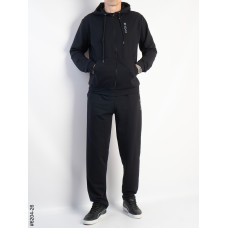 6204-26 Спортивний костюм чоловічий пряма штанина турецька двонитка норма (5 од: 48,50,52,54,56)