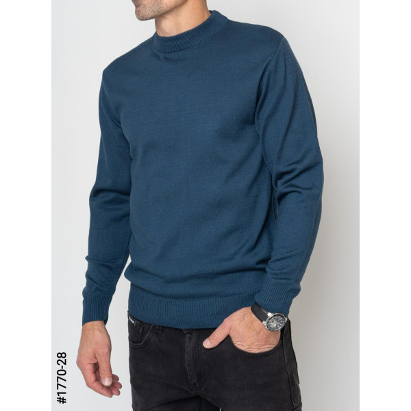 1770-28 Базовый свитшот с горлом стойка мужской норма (4 ед: М,L,XL,2XL)