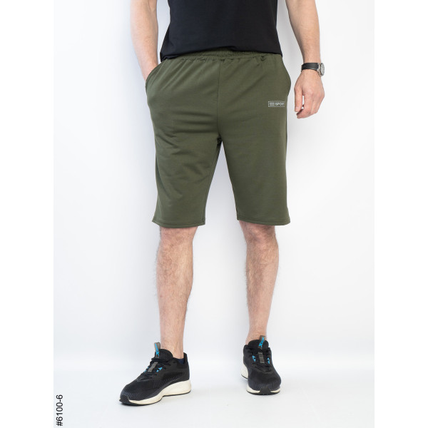 6100-6 Шорти чоловічі двонитка батал (5 од: 50,52,54,56,58)