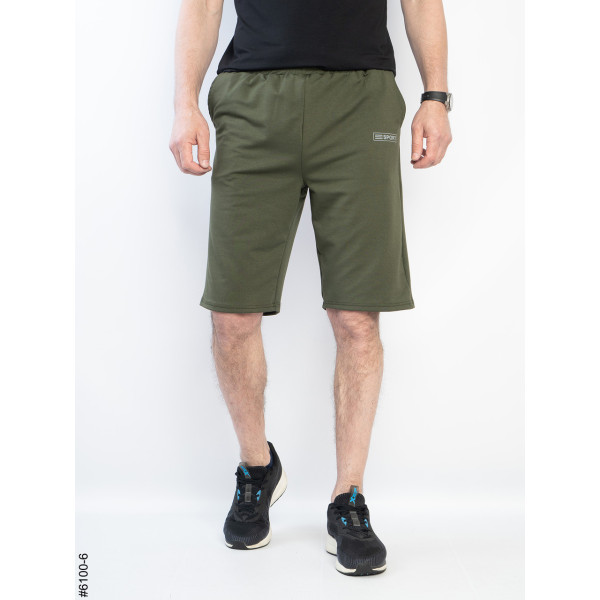 6100-6 Шорти чоловічі двонитка батал (5 од: 50,52,54,56,58)