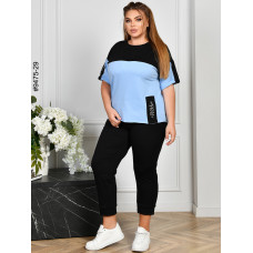 9475-29 Спортивний костюм жіночий двонитка батал (4 од: 54,56,58,60)