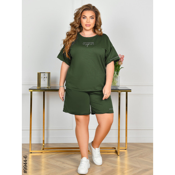 9944-6 Спортивний костюм жіночий двонитка батал (4 од: 54,56,58,60)
