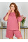 9255-9 Спортивний костюм жіночий двонитка напівбатал (4 од: 48,50,52,54)