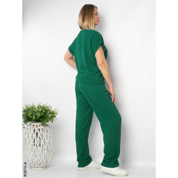3870-4 Спортивний костюм жіночий креп батал (4 од: 50,52,54,56)