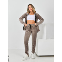 5244-44 Спортивний костюм жіночий на блискавці велюр норма (5 од: 44,46,48,50,52)