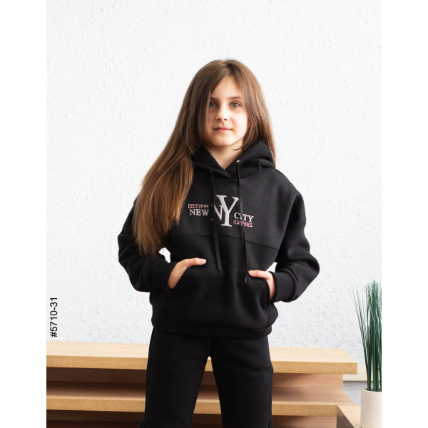 5710-31 Спортивний костюм тринитка на флісі підліток (4 од: 36,38,40,42)