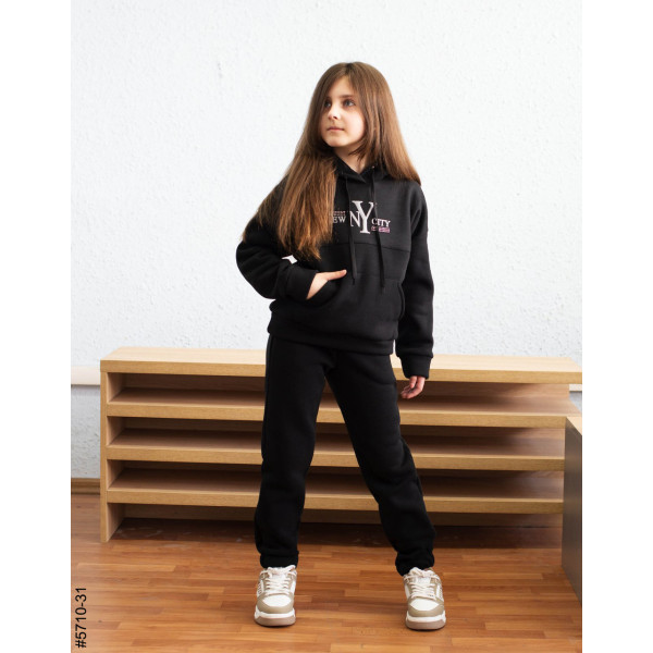 5710-31 Спортивний костюм тринитка на флісі підліток (4 од: 36,38,40,42)