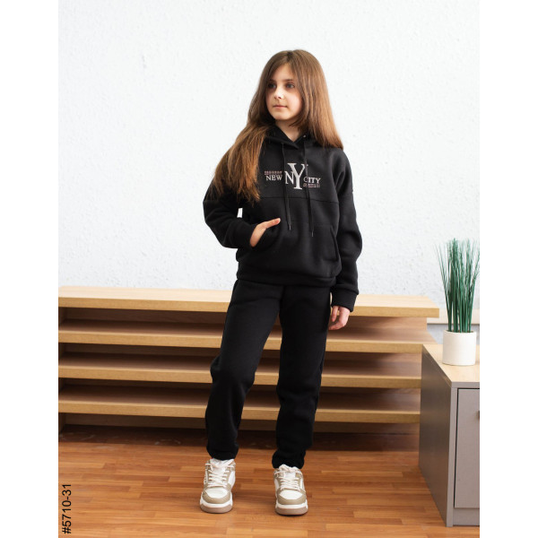 5710-31 Спортивний костюм тринитка на флісі підліток (4 од: 36,38,40,42)