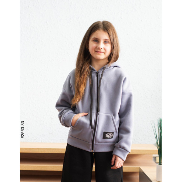 2563-33 Спортивний костюм тринитка на флісі підліток (4 од: 36,38,40,42)