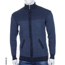 0456-26 Кофта на блискавці чоловіча норма (3 од: L,XL,XXL)