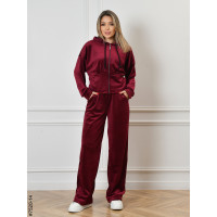 7520-14 Спортивний костюм жіночий на блискавці велюр норма (4 од: 44,46,48,50)