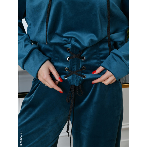 7565-30 Спортивний костюм жіночий велюр норма (4 од: 44,46,48,50)