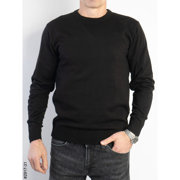 2917-31 Базовий світшот чоловічий напівбатал (3 од: 3XL,4XL,5XL)