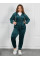 8668-2 Спортивний костюм жіночий на блискавці велюр батал (4 од: 54,56,58,60)