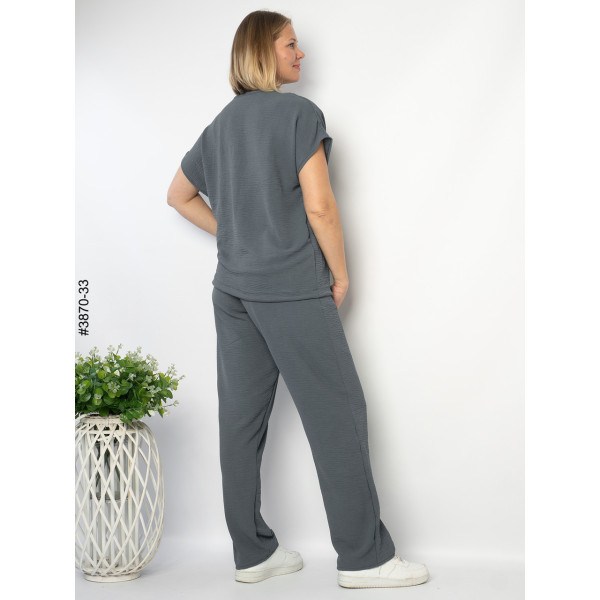 3870-33 Спортивний костюм жіночий креп батал (4 од: 50,52,54,56)