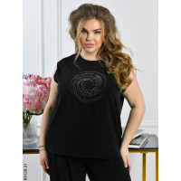 3128-31 Спортивний костюм жіночий креп батал (4 од: 50,52,54,56)