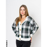 3028-6 Жіночий укорочений кардиган напівбатал (1 од: 46-52 | універсальний)