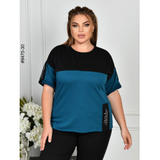 9475-30 Спортивний костюм жіночий двонитка батал (4 од: 54,56,58,60)