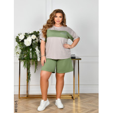 8103-5 Спортивний костюм жіночий двонитка батал (4 од: 54,56,58,60)