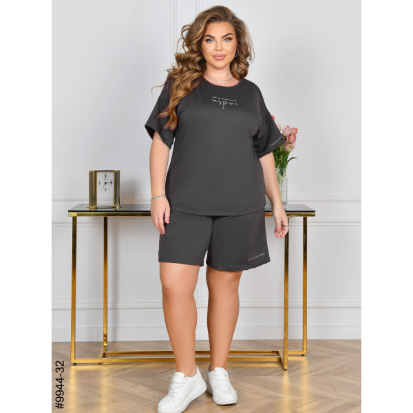 9944-32 Спортивний костюм жіночий двонитка батал (4 од: 54,56,58,60)